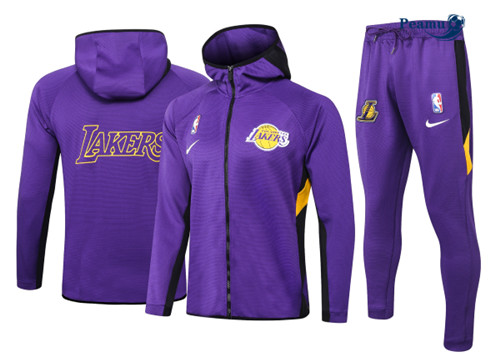 Peamu - Maillot foot Survetement Los Angeles Lakers - Violet p3859