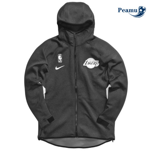 Peamu - Maillot foot Veste Survetement à Capuche Los Angeles Lakers - Noir p3863