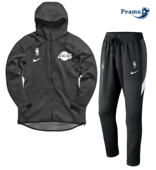 Peamu - Maillot foot Survetement Los Angeles Lakers - Noir p3864