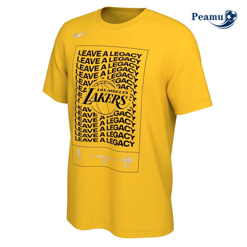 Peamu - Maillot foot Los Angeles Lakers - Gold p3866