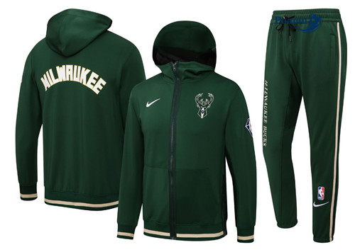 Peamu - Maillot foot Survetement Milwaukee Bucks 2021/22 - 75th Anniv. p3879