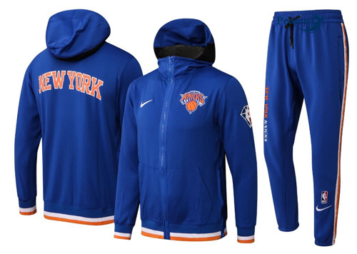 Peamu - Maillot foot Survetement New York Knicks 2021/22 - 75th Anniv. p3889