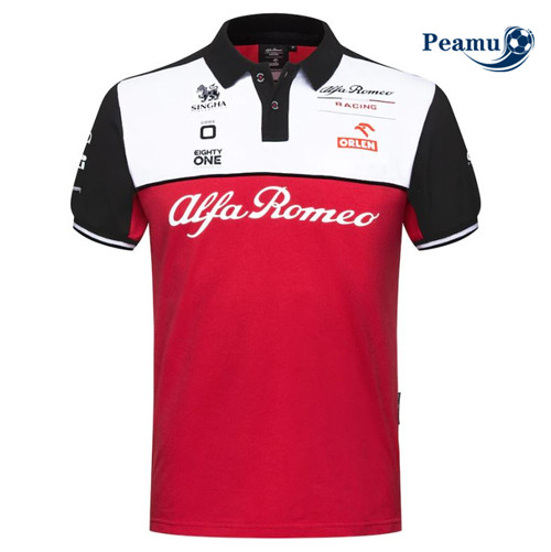 Peamu - Maillot foot Polo Alfa Romeo Sauber 2022-2023 p3921