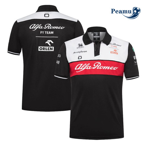 Peamu - Maillot foot Polo Alfa Romeo Sauber 2022-2023 p3922