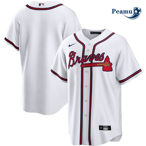 Peamu - Maillot foot Atlanta Braves - Blanc p3231