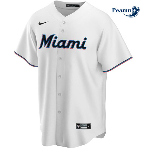 Peamu - Maillot foot Miami Marlins - Domicile p3241