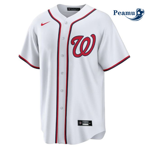 Peamu - Maillot foot Washington Nationals - Blanc p3254