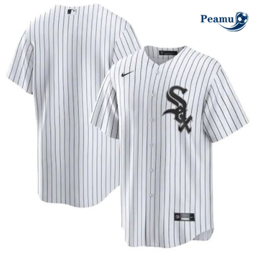 Peamu - Maillot foot Chicago Blanc Sox - Domicile p3258