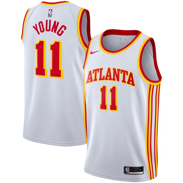 Peamu - Maillot foot Trae Young, Atlanta Hawks 2020/21 - Association p3275