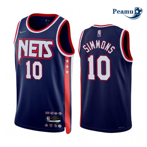Peamu - Maillot foot Ben Simmons, Brooklyn Nets 2021/22 - City Edition p3307