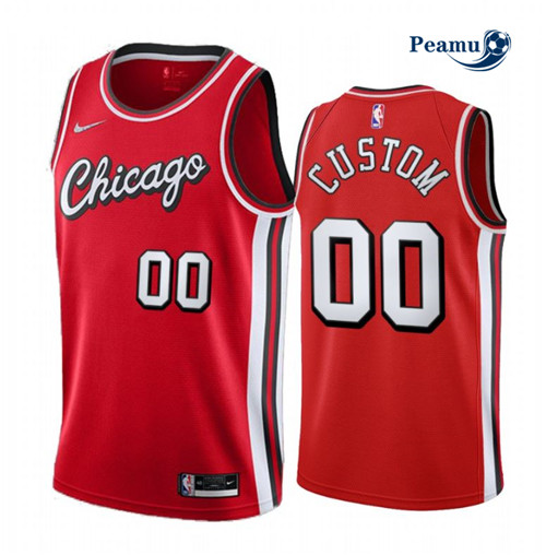 Peamu - Maillot foot Custom, Chicago Bulls 2021/22 - City Edition p3339