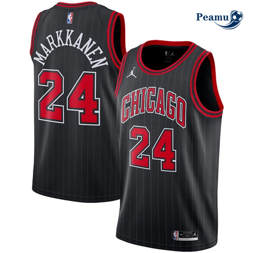 Peamu - Maillot foot Lauri Markkanen, Chicago Bulls 2020/21 - Statement p3350
