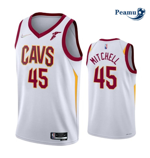 Peamu - Maillot foot Donovan Mitchell, Cleveland Cavaliers 2021/22 - Association p3358