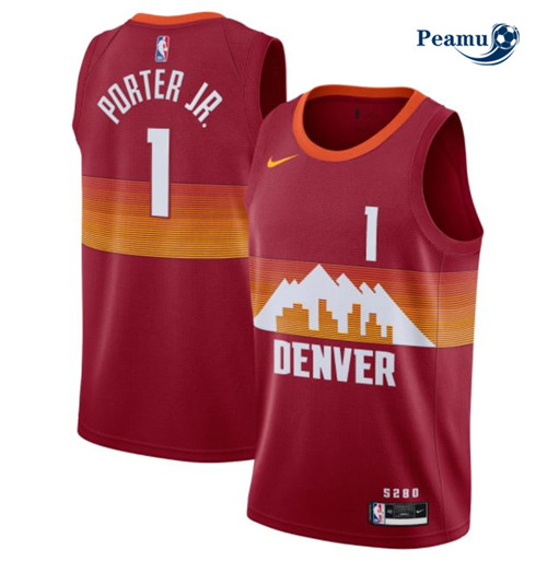 Peamu - Maillot foot Michael Porter Jr., Denver Nuggets 2020/21 - City Edition p3370