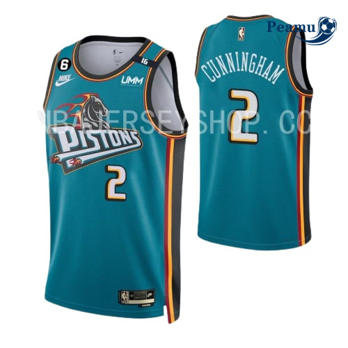 Peamu - Maillot foot Cade Cunningham, Detroit Pistons 2022-2023/23 - City p3371