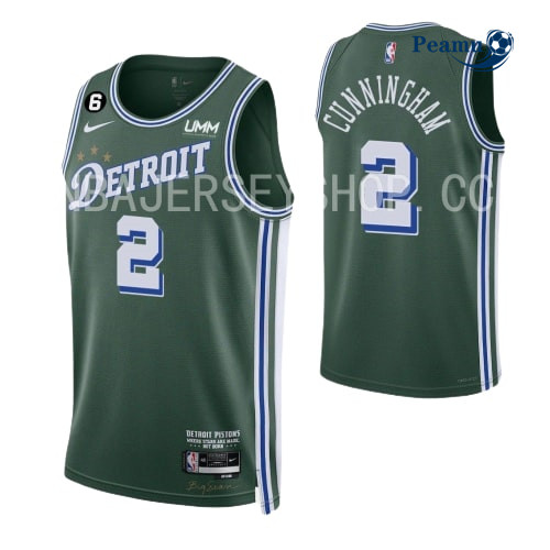 Peamu - Maillot foot Cade Cunningham, Detroit Pistons 2022-2023/23 - Classic p3372