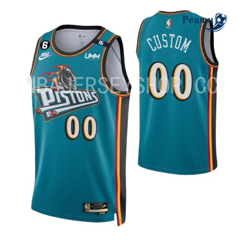 Peamu - Maillot foot Custom, Detroit Pistons 2022-2023/23 - City p3373