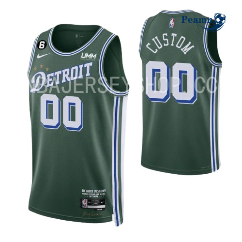 Peamu - Maillot foot Custom, Detroit Pistons 2022-2023/23 - Classic p3374