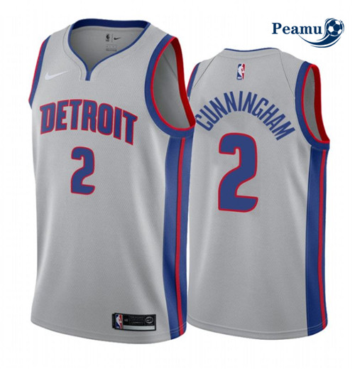 Peamu - Maillot foot Cade Cunningham, Detroit Pistons 2020/21 - Statement p3378