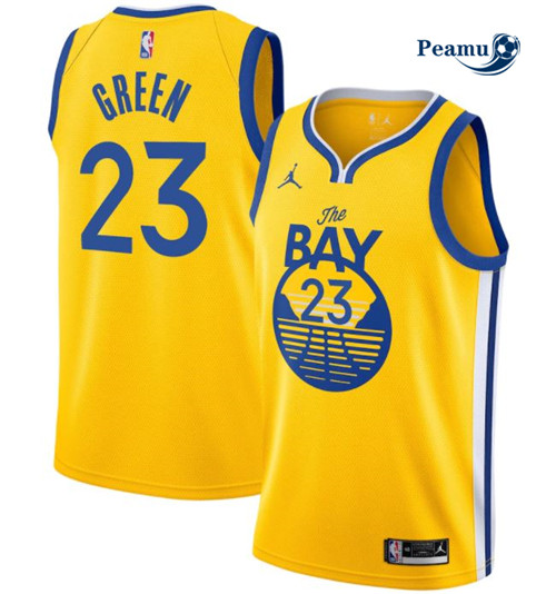 Peamu - Maillot foot Draymond Vert, Golden State Warriors 2020/21 - Statement p3404