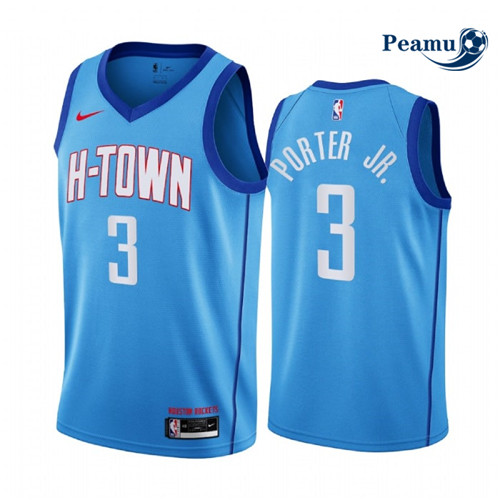 Peamu - Maillot foot Kevin Porter Jr., Houston Rockets 2020/21 - City Edition p3427