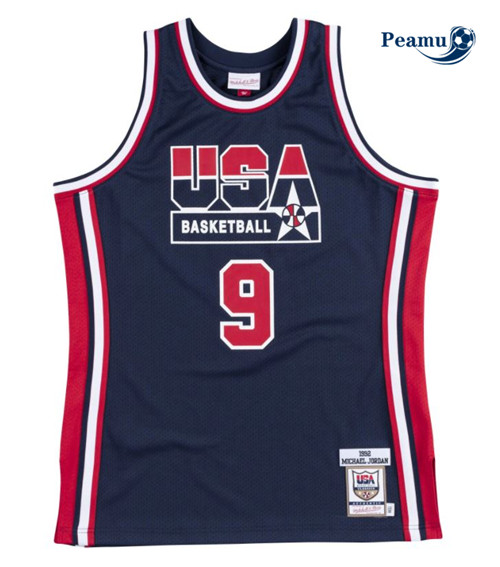 Peamu - Maillot foot Michael Jordan, USA 'Dream Team' - JJOO 1992 p3434