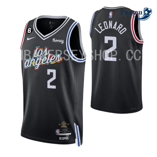 Peamu - Maillot foot Kawhi Leonard, Los Angeles Clippers 2022-2023/23 - City p3439