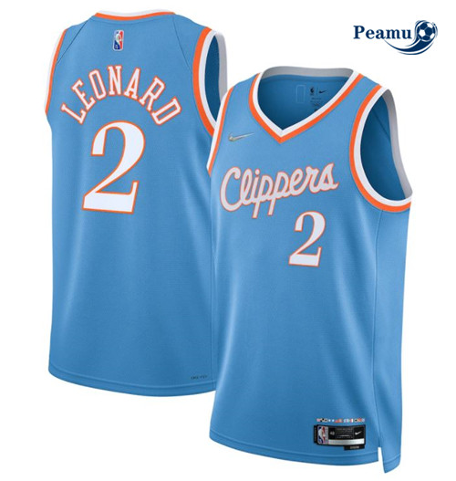 Peamu - Maillot foot Kawhi Leonard, Los Angeles Clippers 2021/22 - City Edition p3441