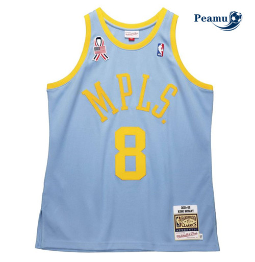 Peamu - Maillot foot Kobe Bryant, Minneapolis Lakers 2001/02 - Authentic p3447