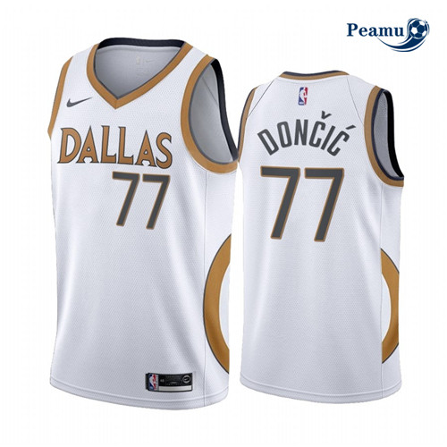 Peamu - Maillot foot Luka Doncic, Dallas Mavericks 2020/21 - City Edition p3490