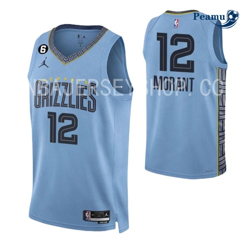 Peamu - Maillot foot Ja Morant, Memphis Grizzlies 2022-2023/23 - Statement p3492