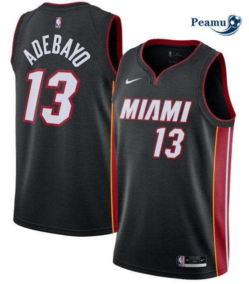 Peamu - Maillot foot Bam Adebayo, Miami Heat 2020/21 - Icon p3507