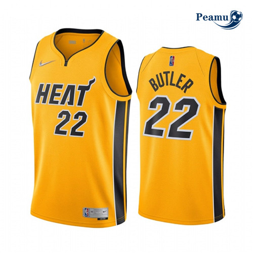 Peamu - Maillot foot Jimmy Butler, Miami Heat 2020/21 - Earned Edition p3515