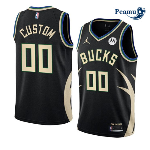 Peamu - Maillot foot Custom, Milwaukee Bucks 2022-2023/23 - Statement p3524