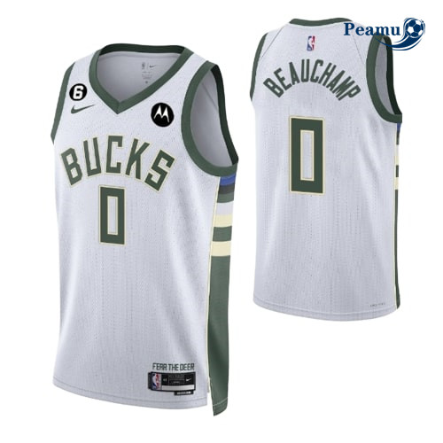 Peamu - Maillot foot Marjon Beauchamp, Milwaukee Bucks 2022-2023/23 - Association p3531