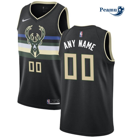 Peamu - Maillot foot Custom, Milwaukee Bucks - Statement p3543