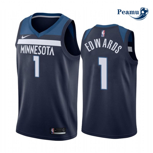 Peamu - Maillot foot Anthony Edwards, Minnesota Timberwolves- Icon p3547