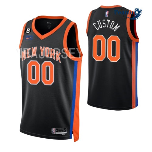 Peamu - Maillot foot Custom, New York Knicks 2022-2023/23 - Édition Ville p3567