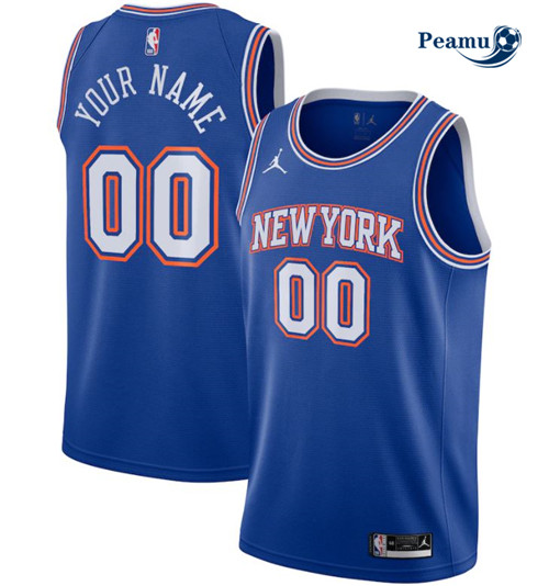 Peamu - Maillot foot Custom, New York Knicks 2020/21 - Statement p3580
