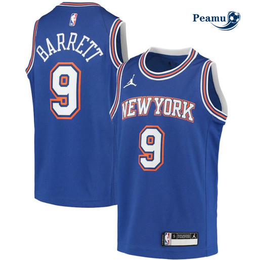 Peamu - Maillot foot RJ Barrett, New York Knicks 2020/21 - Statement p3581