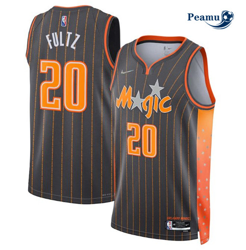 Peamu - Maillot foot Markelle Fultz, Orlando Magic 2021/22 - Édition Ville p3595