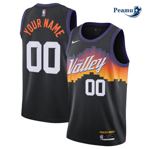 Peamu - Maillot foot Custom, Phoenix Suns 2020/21 - Édition Ville p3625