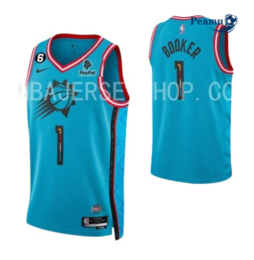 Peamu - Maillot foot Devin Booker, Phoenix Suns 2022-2023/23 - Édition Ville p3626