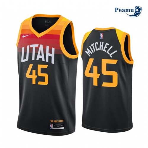 Peamu - Maillot foot Donovan Mitchell, Utah Jazz 2020/21 - City Edition p3667