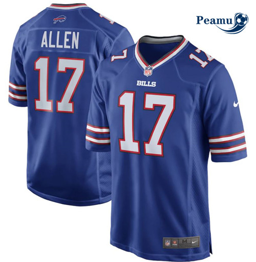 Peamu - Maillot foot Josh Allen, Buffalo Bills - Royal p3687