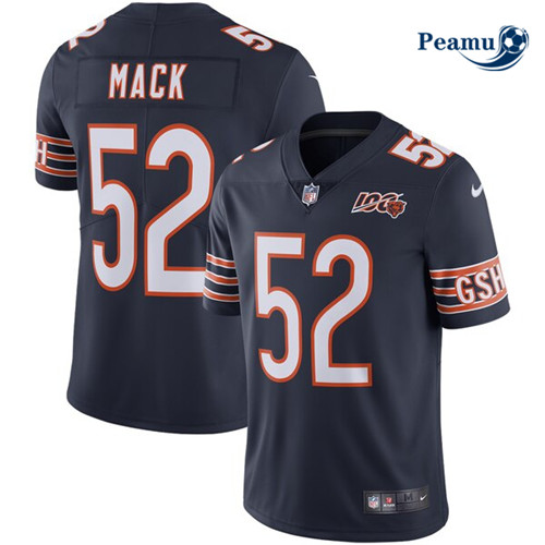 Peamu - Maillot foot Khalil Mack, Chicago Bears - Bleu Marine p3765