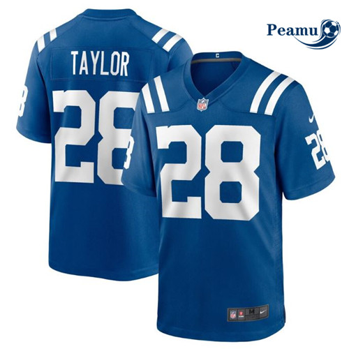 Peamu - Maillot foot Jonathan Taylor, Indianapolis Colts - Royal p3707