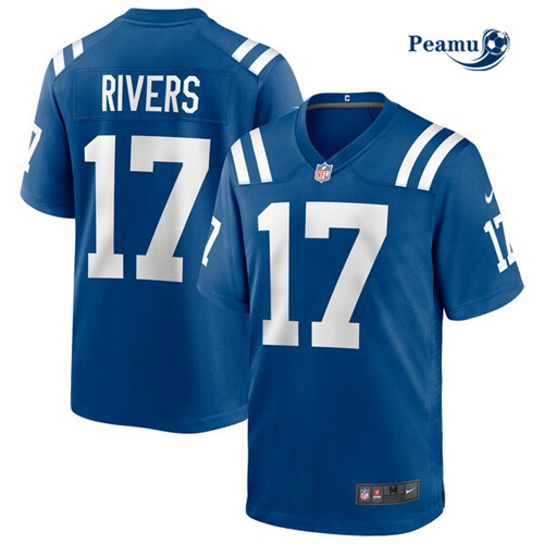 Peamu - Maillot foot Philip Rivers, Indianapolis Colts - Royal p3770