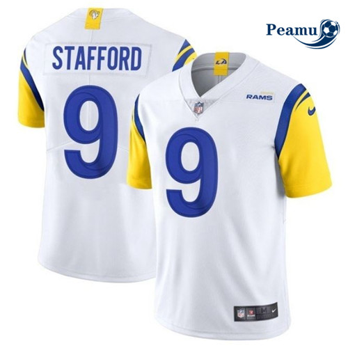 Peamu - Maillot foot Matthew Stafford, Los Angeles Rams - Blanc p3720