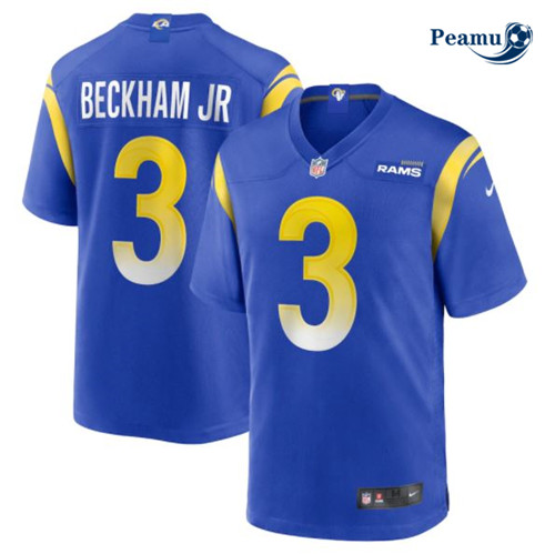 Peamu - Maillot foot Odell Beckham Jr, Los Angeles Rams - Royal p3722